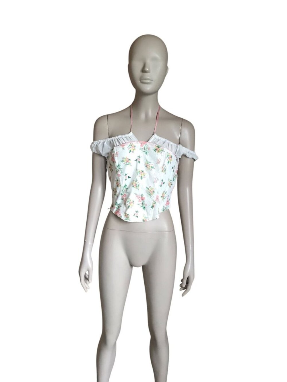 NWT FashionNova Girly Girl Floral Corset Top